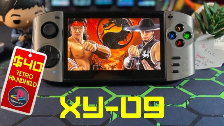 $40 Aya Clone Retro Handheld has promise | XY-09 Emulation First Look