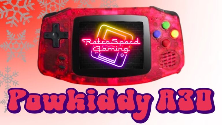 Is the Powkiddy A30 the Ultimate GBA Replacement? Unboxing Review