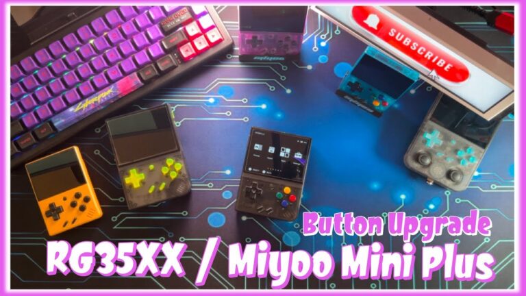 RG35XX Plus vs Miyoo Mini Plus button install 2024