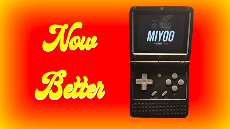 The Powkiddy V90 gets even better Emulation in 2023 with Custom Miyoo Firmware
