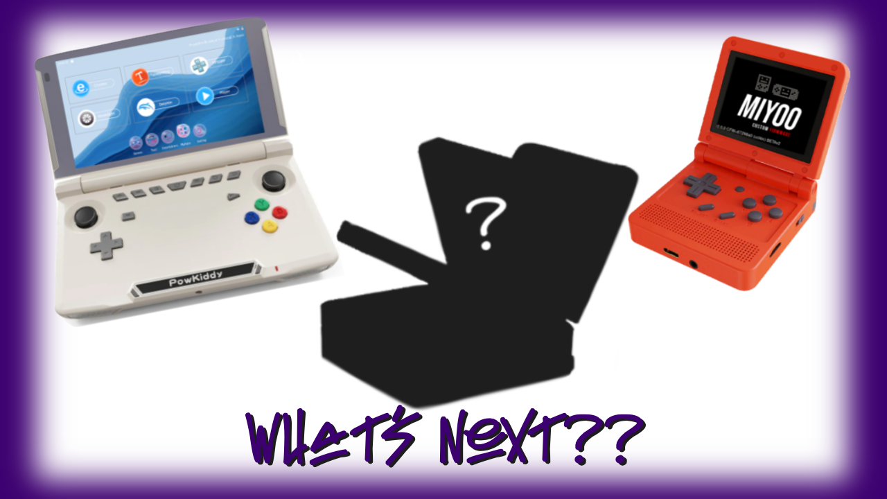 Is Powkiddy secretly making a Clamshell Handheld V90 successor??