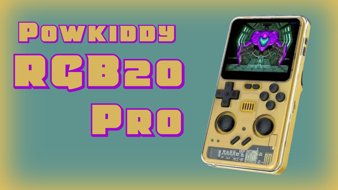 Powkiddy’s new RGB20 Pro is see through… sort of!