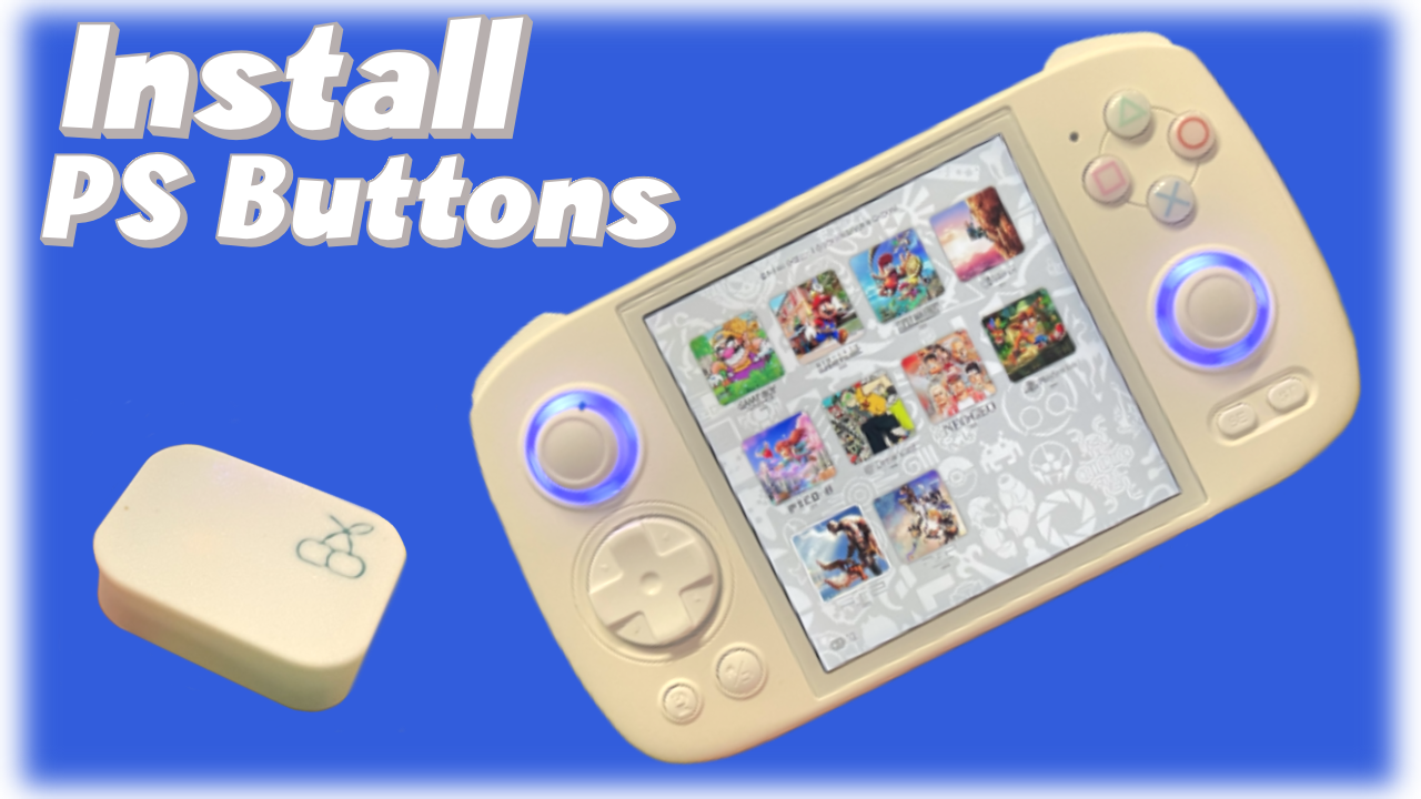 The Anbernic RG Cube Just Got a Lot Better | PlayStation Buttons Swap