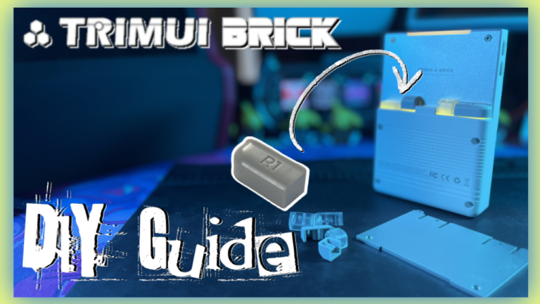 TrimUI Brick: Button and Back Plate Replacement Guide