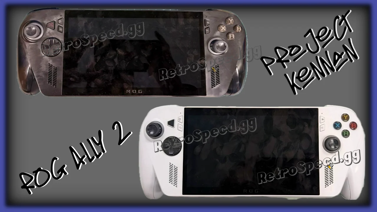 NEW Project Kennan (XBox) and ROG Ally 2 images leaked by FCC