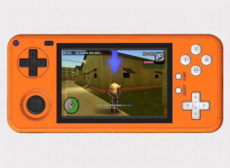 Retro Handheld with Double D’s….Pads | MagicX Touch One 35