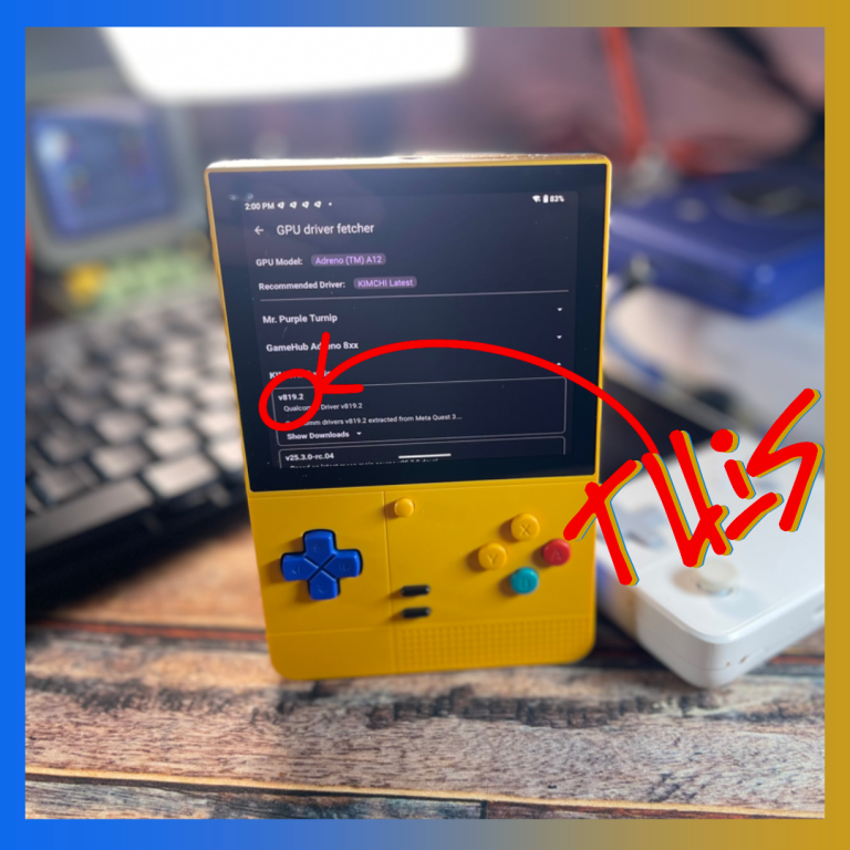 New Retroid Pocket Classic Emulation Driver… That Works!!