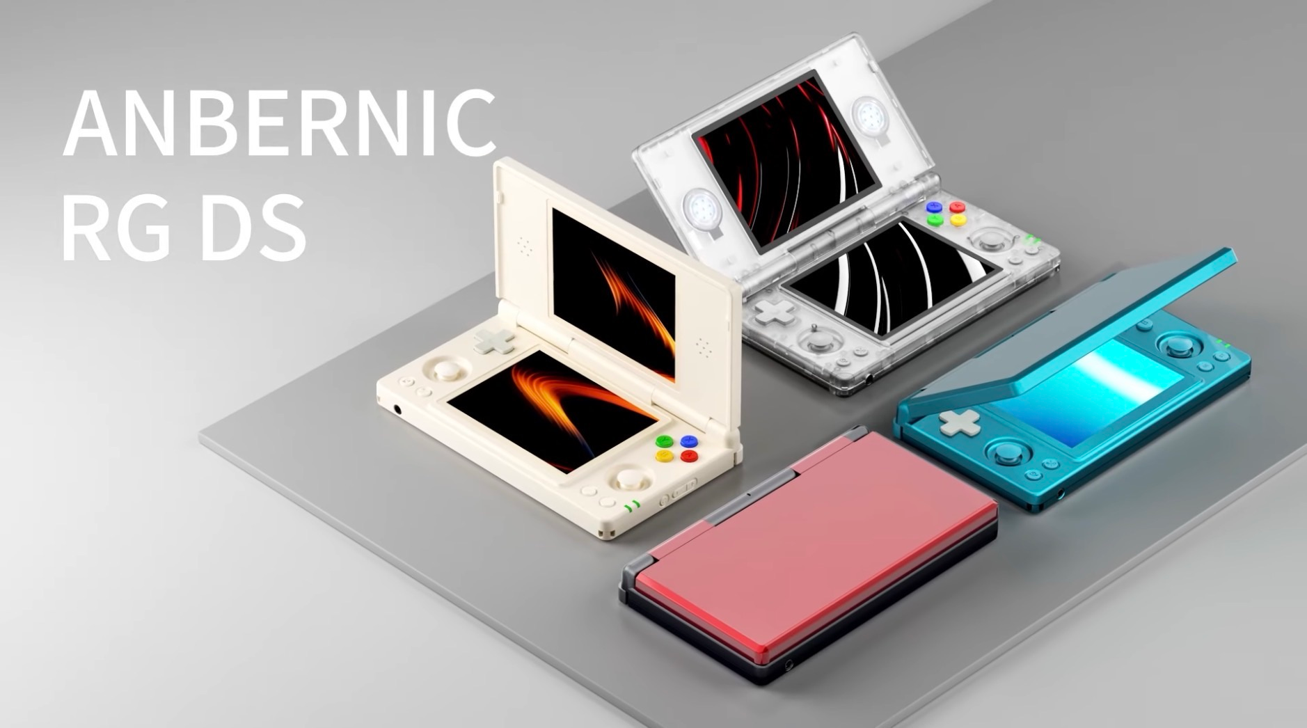 Anbernic Officially Teases RG DS: Dual-Screen Retro Handheld