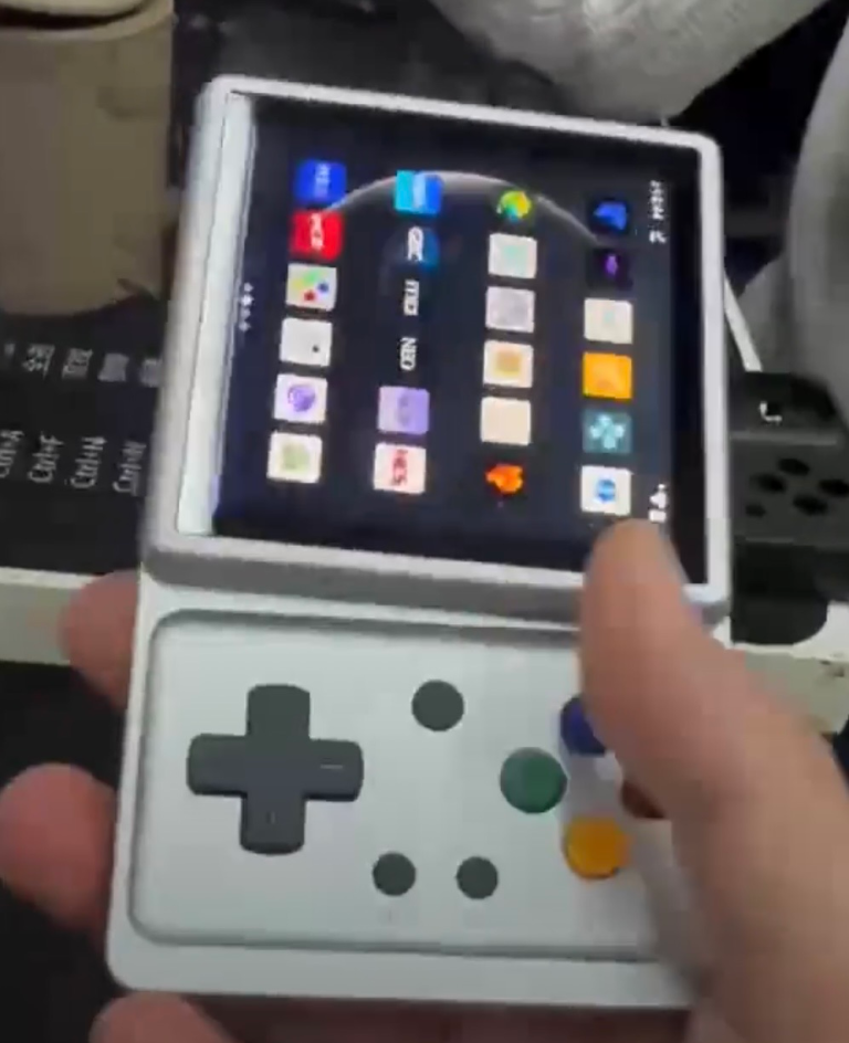 ‘Flipout’ for Anbernic’s New Handheld Leak [RG Rotate]