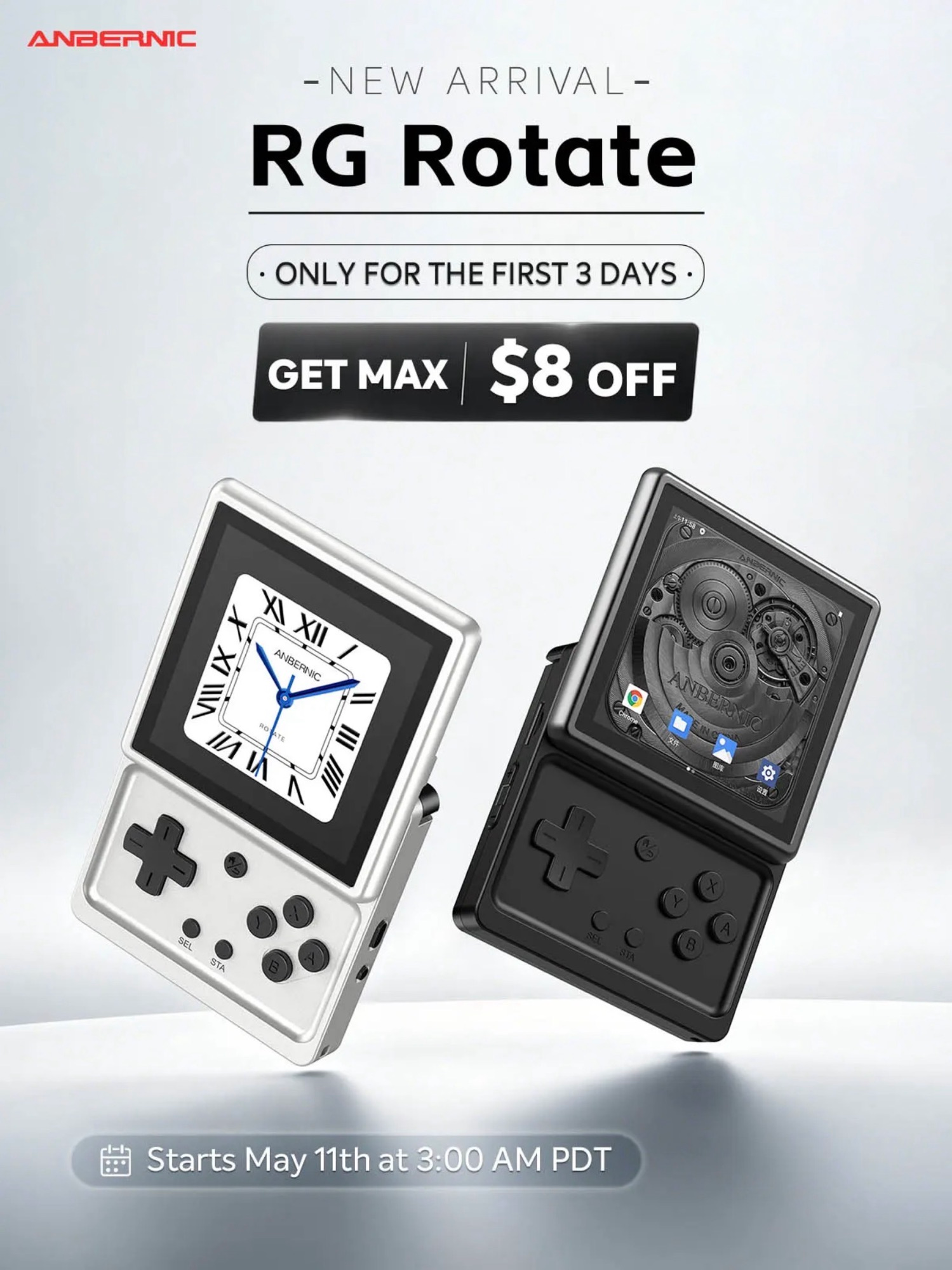 Anbernic RG Rotate: Price, Discounts and Release Date